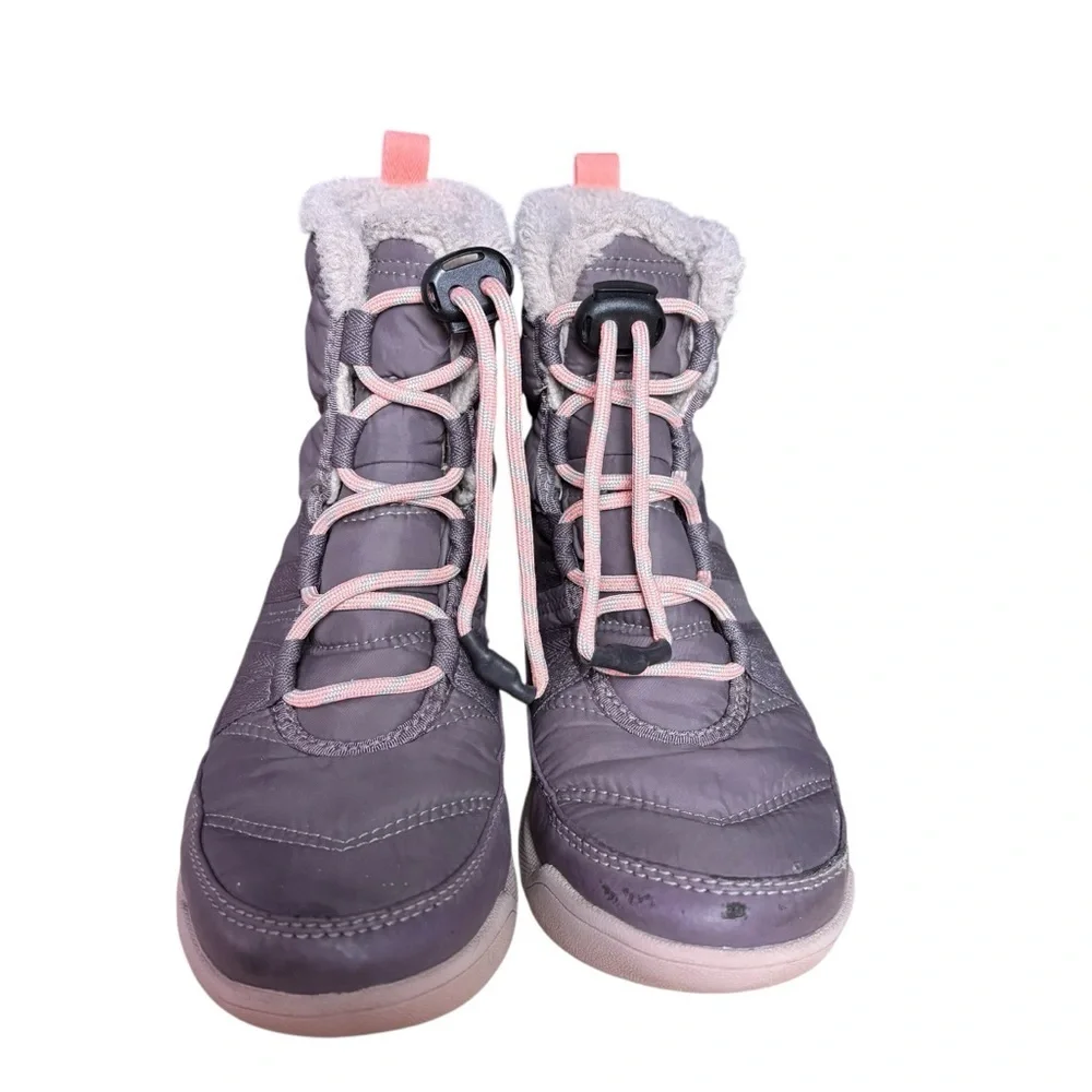 Sorel Whitney II Short Lace Winter Boots in Purple - Big Kids Sz 3